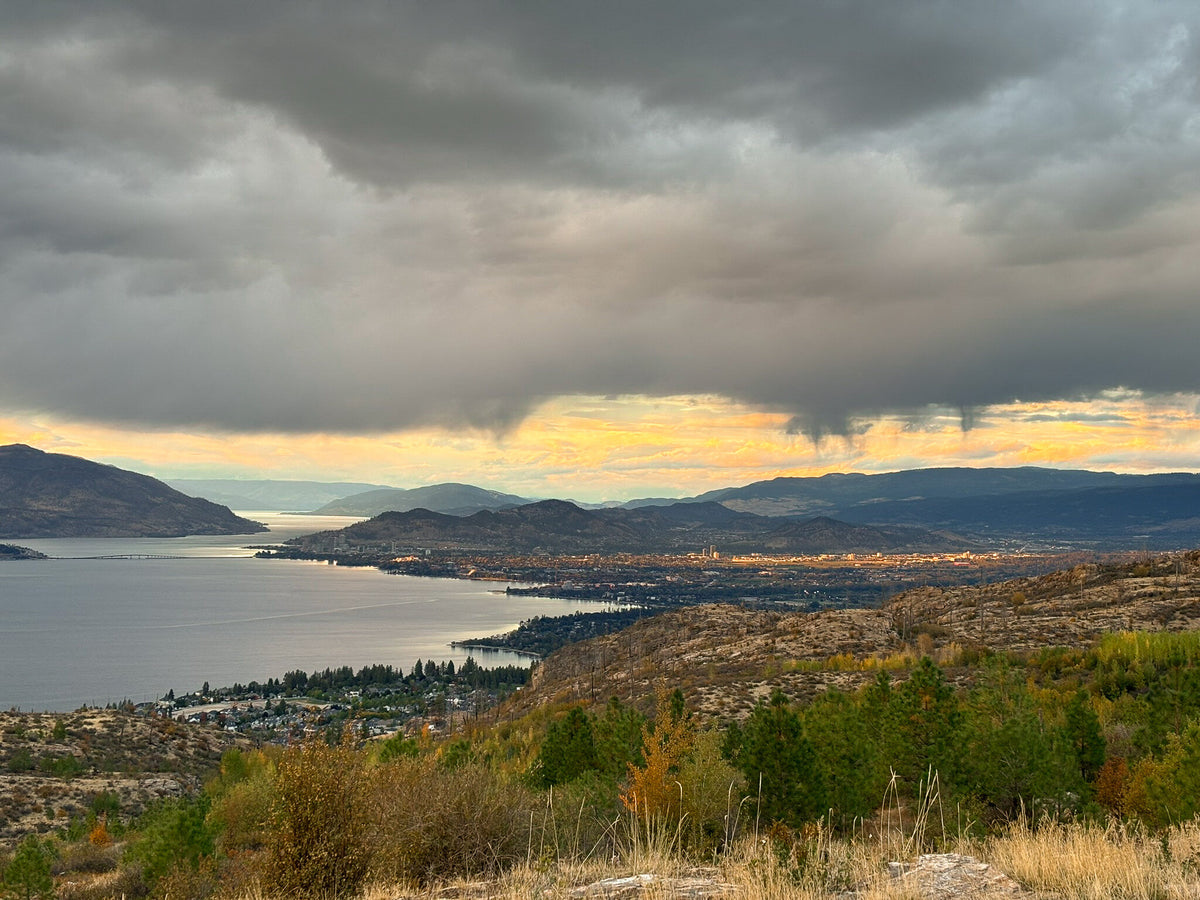 Okanagan Lake and valley